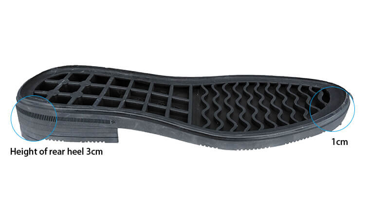 BEF formal rubber soles for shoes factory-8