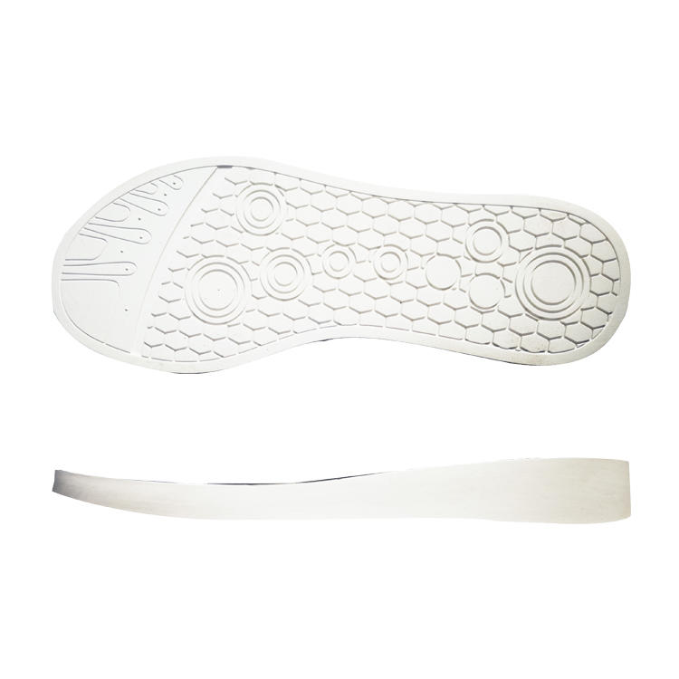 lightweight round head white rubber sole for women sandal