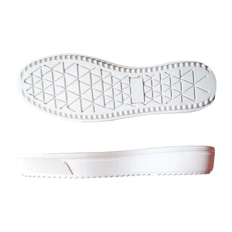 New Listing Ladies white lightweight rubber skateboard shoes sole