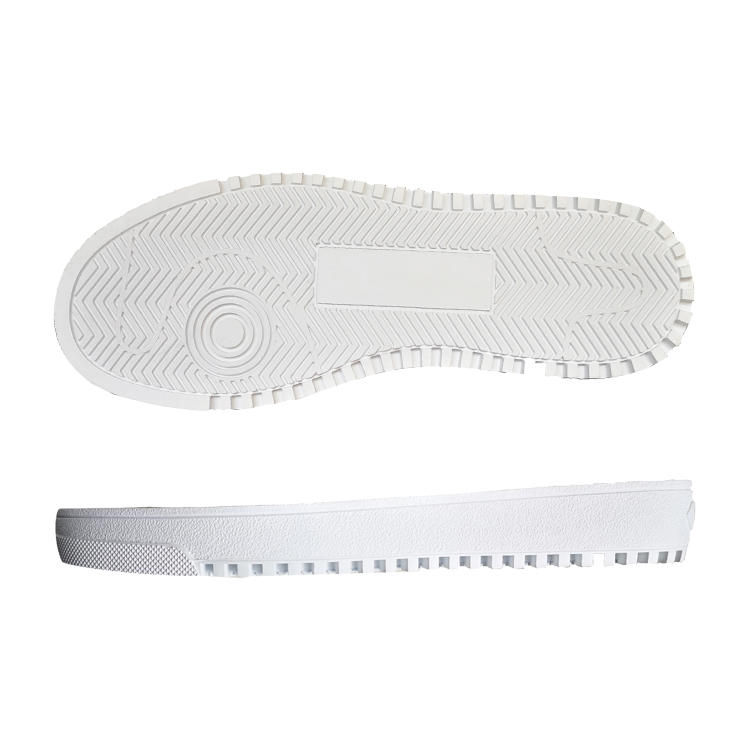 Ladies white lightweight rubber skateboard shoes sole Lightweight Rubber White