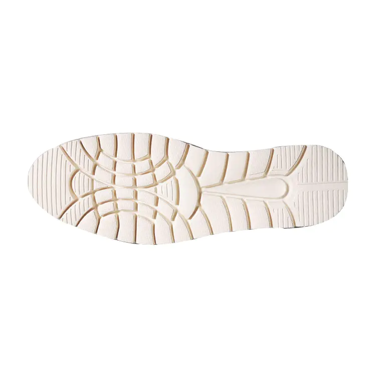 Top Quality White rubber foam  slide resistand for men's business shoes solerubber foam +PVC welt