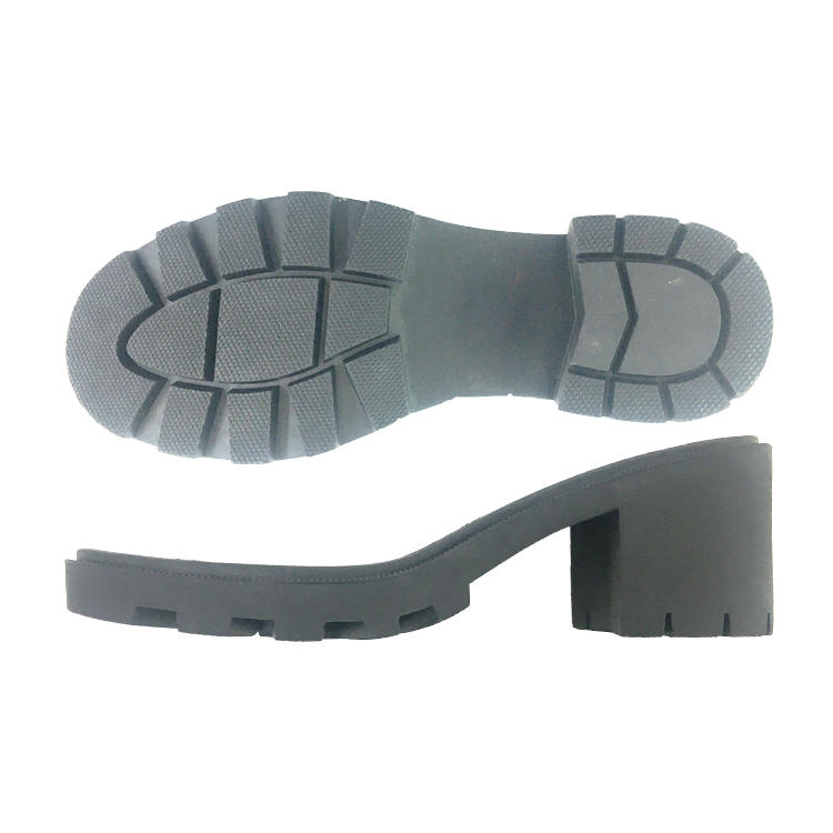 Classic high heel anti slip rubber soles for women fashion shoes