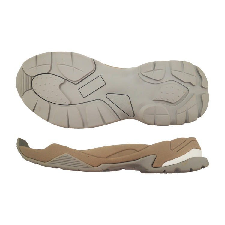 Popular ultralight rubber combination sole for women sneakers