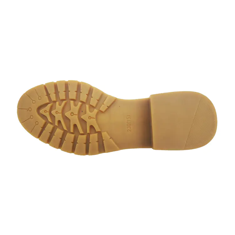 Classic natural color anti-slip rubber soles for women fashion shoes
