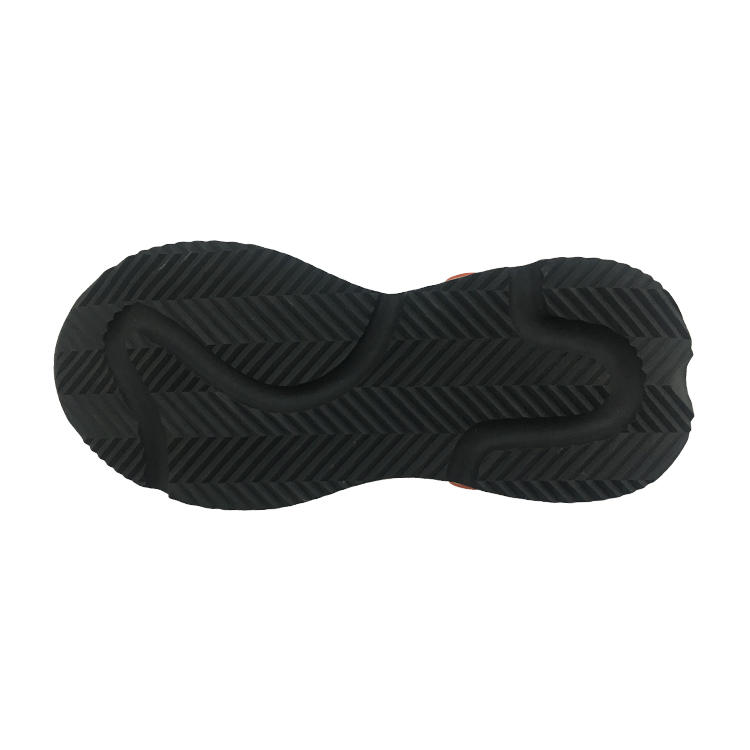 Popular sport shoes rubber and PU integrated sole