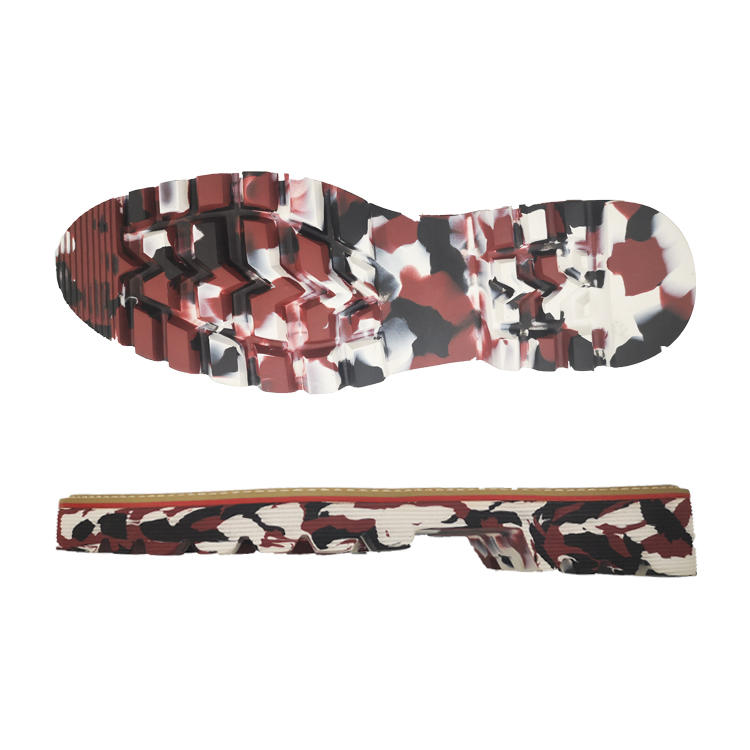 2020 popular ultralight and non slip camouflage rubber foam sole for unisex fashion shoes