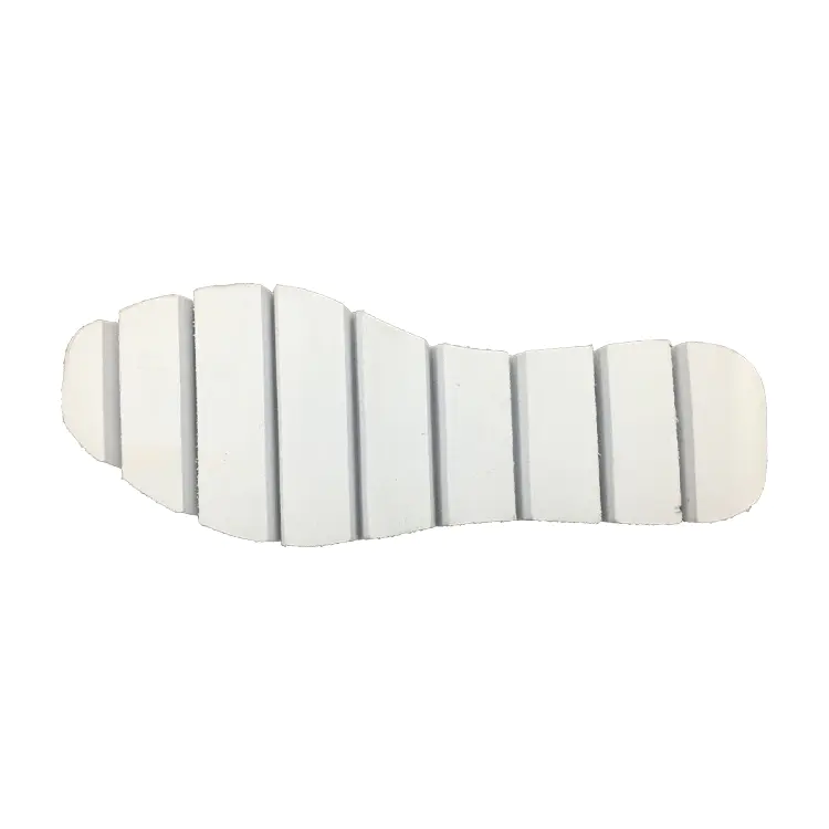 Comfortable ultralight white EVA foam two-color sandwich combination sole for casual shoes