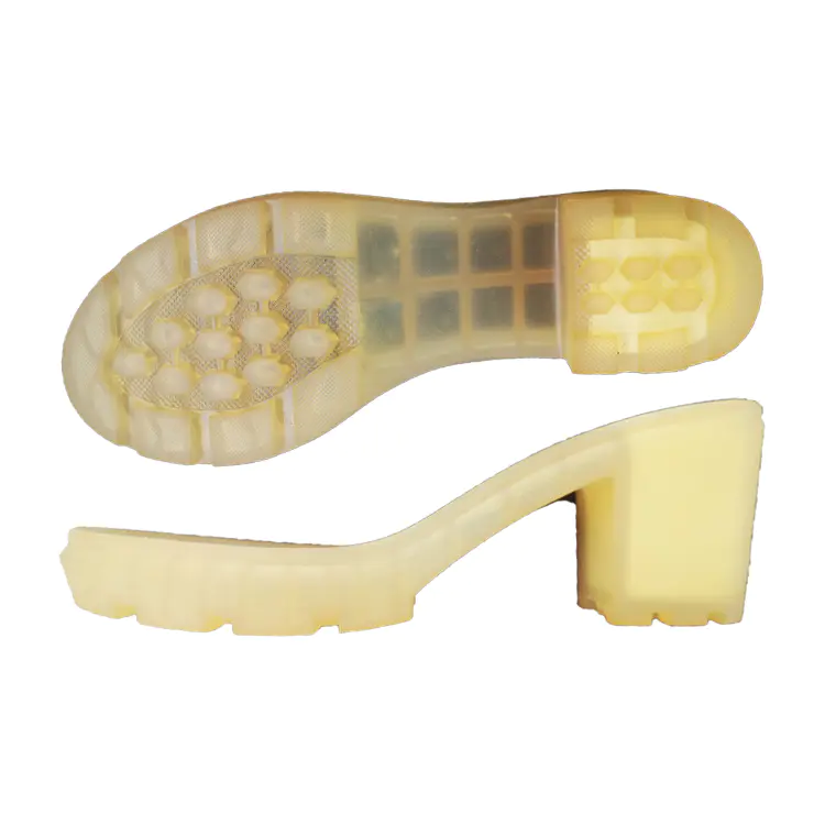 Wholesale price  transparent thick heel rubber outsole for dress shoes