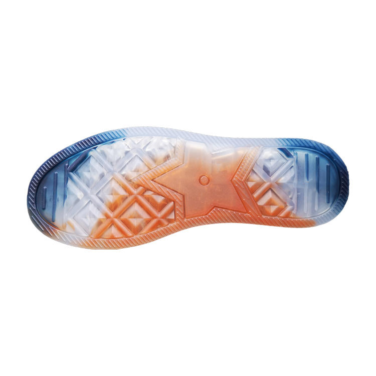 New style transparent camouflage cold sticky vulcanization rubber sole for skateboard