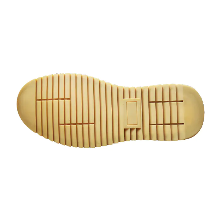 Low price high quality anti-slip double color rubber outsole for men business casual shoes