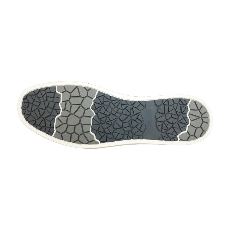 Hot sale fashion anti-slip ultralight integral molding of rubber and EVA sole for casual shoes