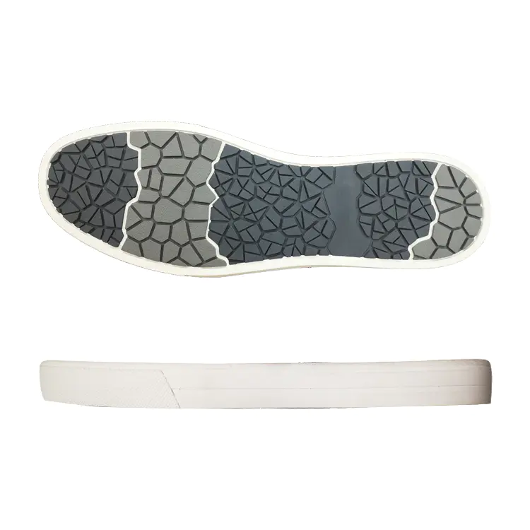 Hot sale fashion anti-slip ultralight integral molding of rubber and EVA sole for casual shoes