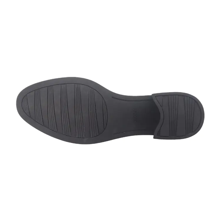 High cost performance GRS customizable middle heel rubber sole for women fashion dress shoes