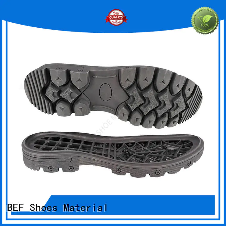 BEF wholesale rubber shoe soles free delivery for shoes
