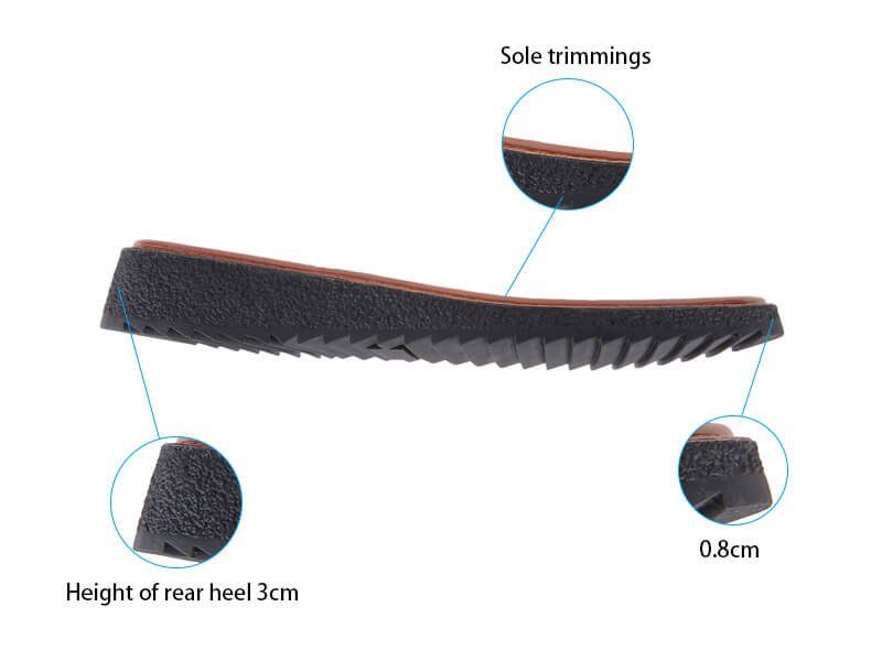 BEF casual durable shoe soles foam