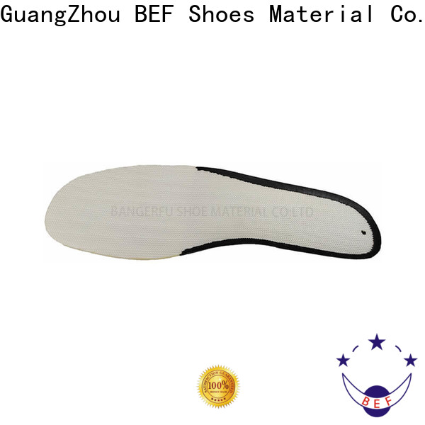 BEF best factory price thick insoles custom sandals production