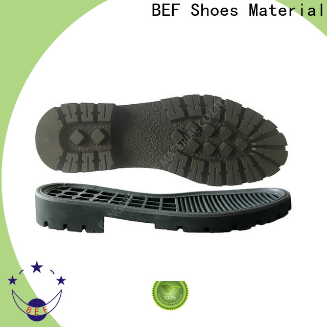 BEF best rubber sole check now for shoes factory