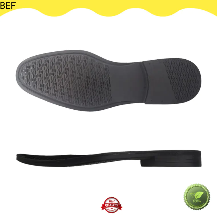 BEF latest material rubber shoe sole material top selling for shoes production