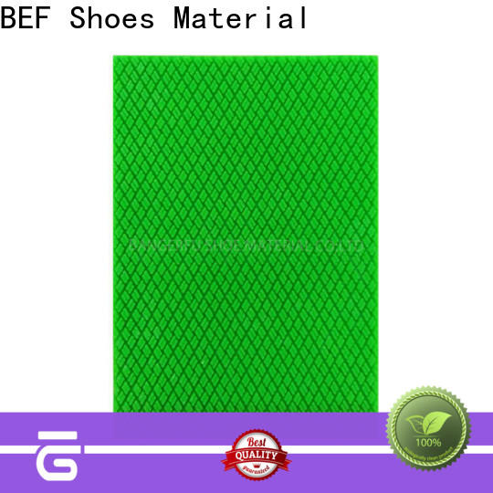 BEF factory price rubber sole material for shoes production