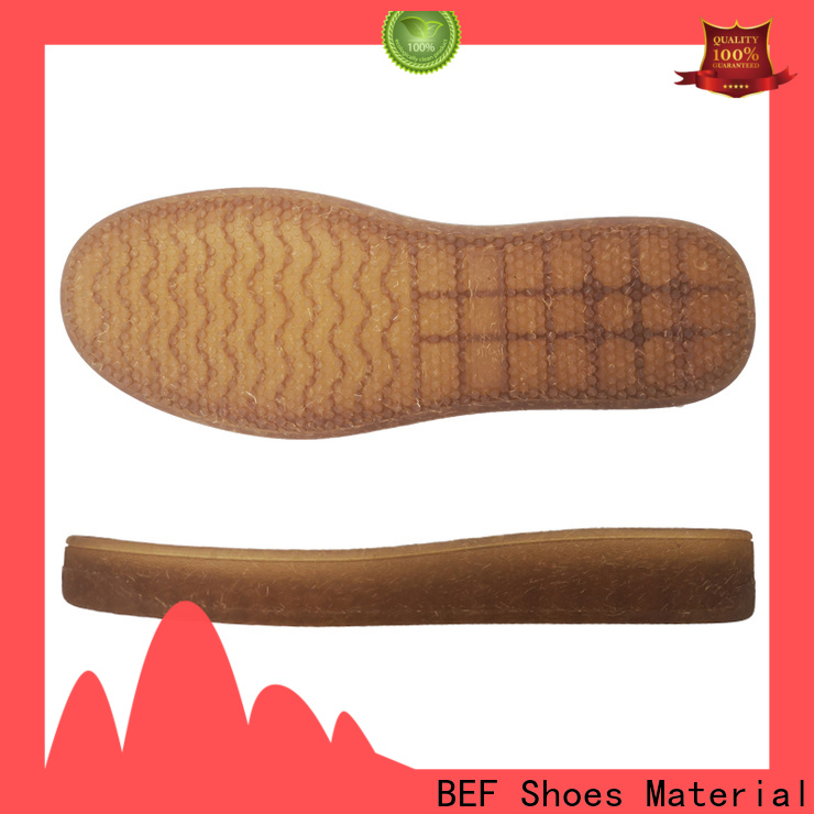 BEF good quality rubber shoe soles for wholesale for men