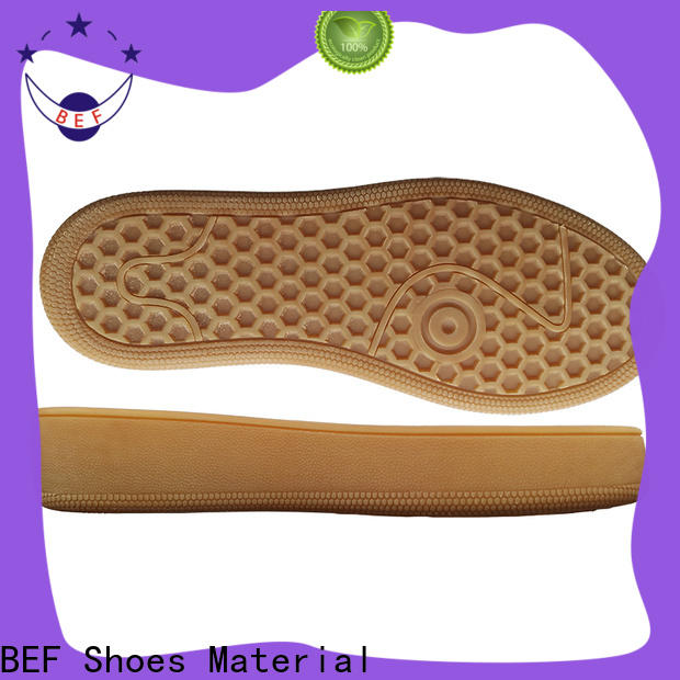 BEF newly developed shoe soles for making shoes