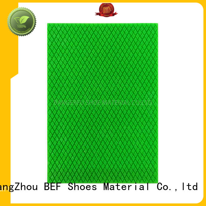 BEF rubber sole material