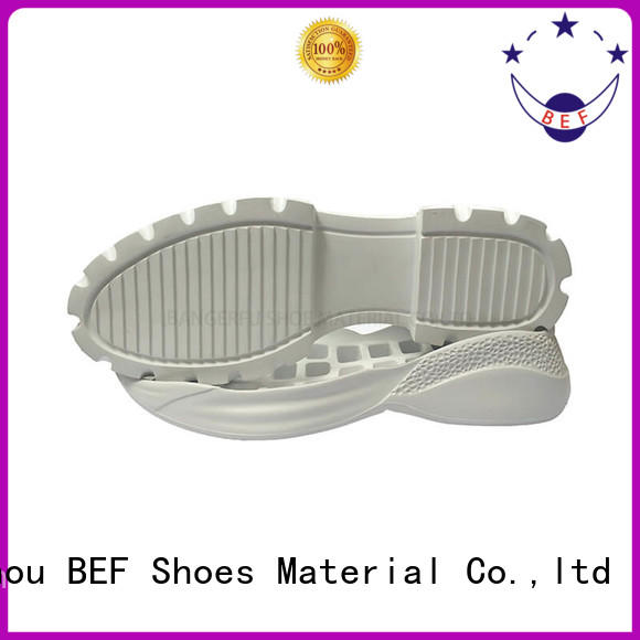 BEF casual durable shoe soles factory price for shoes factory