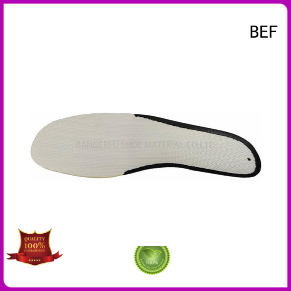 BEF best factory price custom made insoles popular sandals production