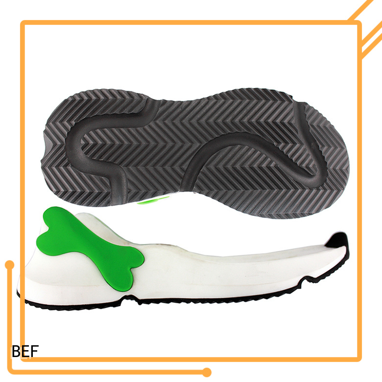 BEF custom athletic shoe soles man sandal