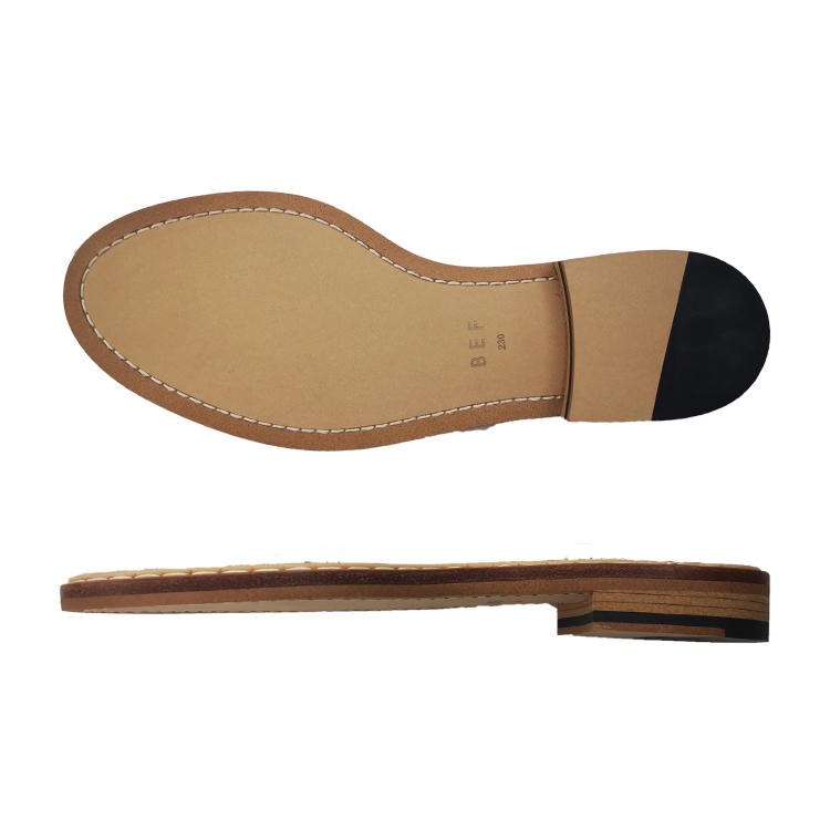 Latest design fashion imitation leather rubber sole for business dress shoes