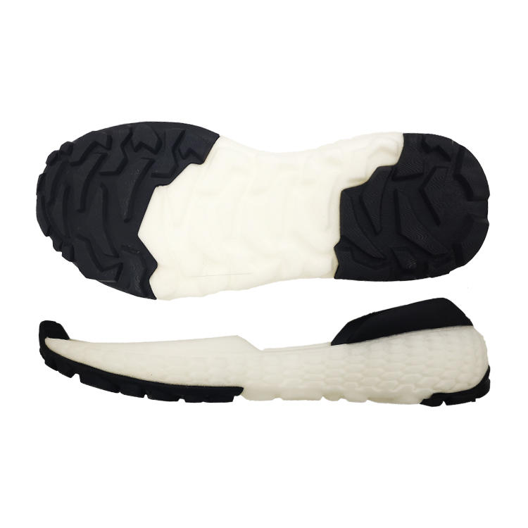New arrival ultralight supercritical foam rubber and eva sole for sneakers