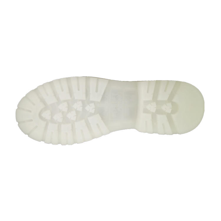 New arrival fashion dress transparent luminous rubber outsole for tooling shoes