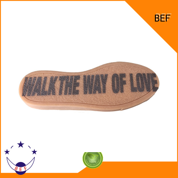 BEF good quality rubber shoe soles for wholesale for men
