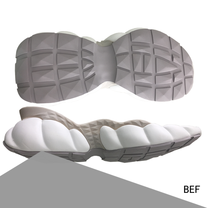 BEF factory rubber outsoles for wholesale for men