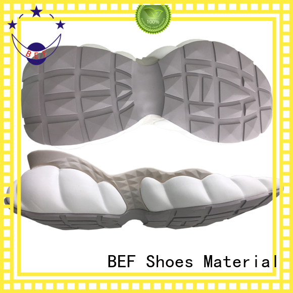 BEF direct price rubber shoe soles for wholesale for men