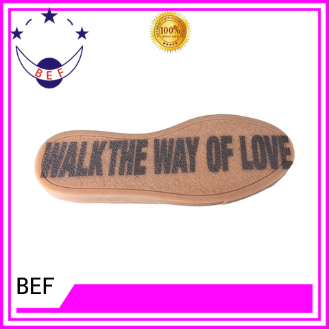 BEF direct price rubber shoe soles highly-rated for women