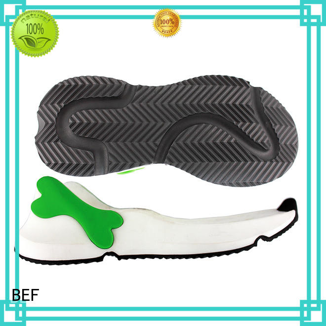 white shoe sole material pu sole woman sandal BEF