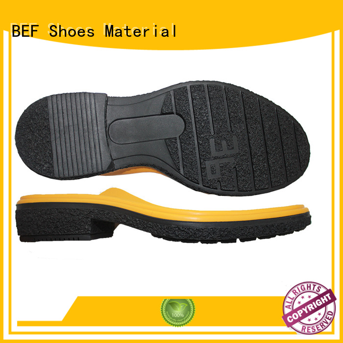 BEF casual replacement shoe soles at discount for shoes factory
