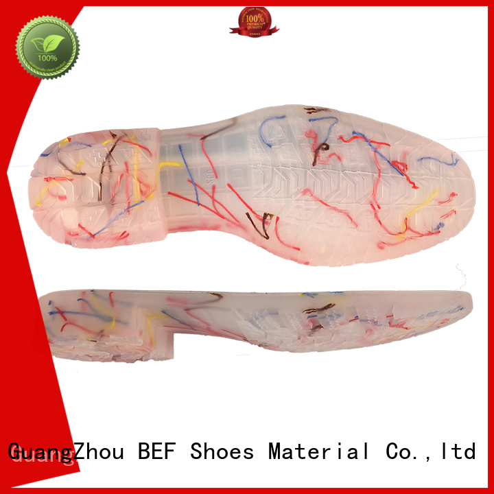 BEF good quality rubber shoe soles for wholesale for men