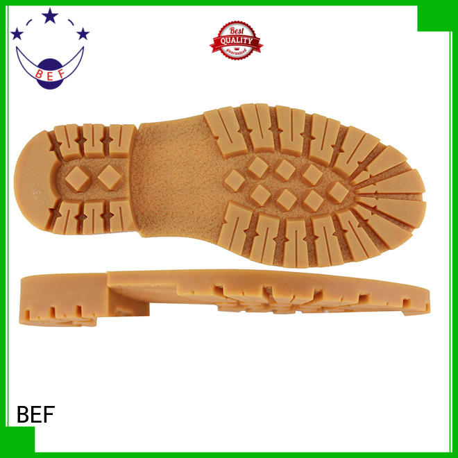 BEF custom rubber soles for shoe making at discount