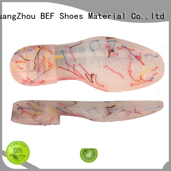 BEF top brand rubber shoe soles for wholesale for men