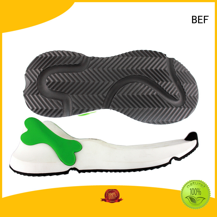 BEF custom pu outsole sole woman sandal