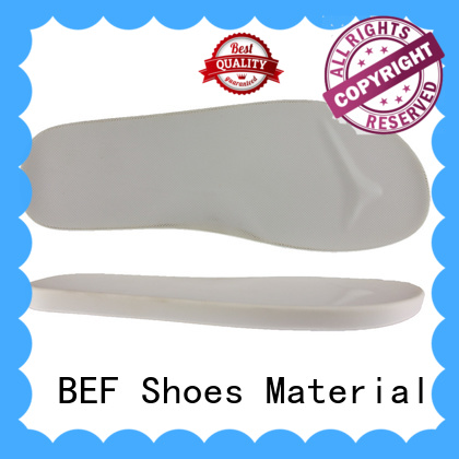 BEF sportive polyurethane shoe sole durability factory price man sandal